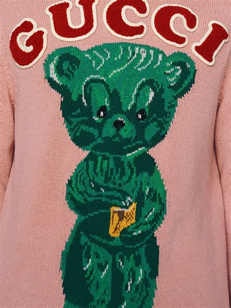 replica gucci teddy bear sweater